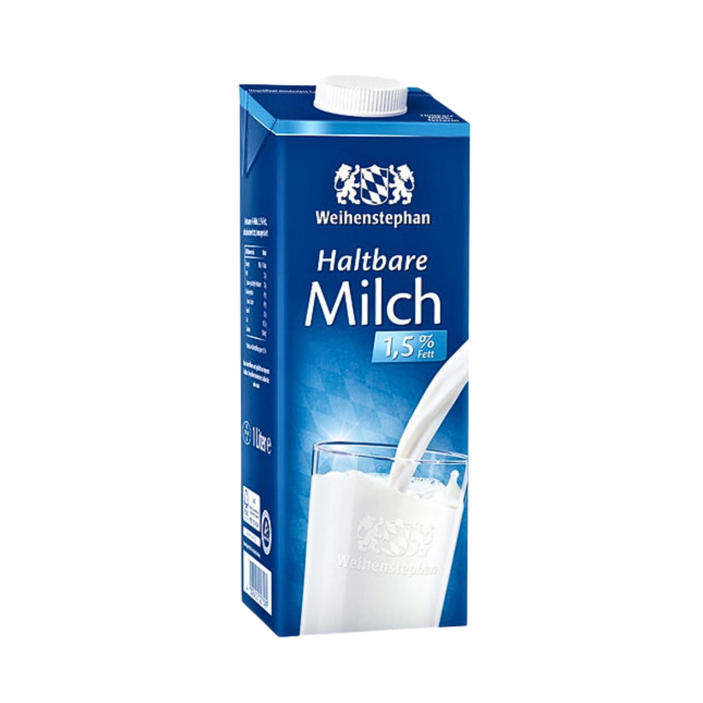 Weihenstephan long-life milk 1.5% fat, 1 liter
