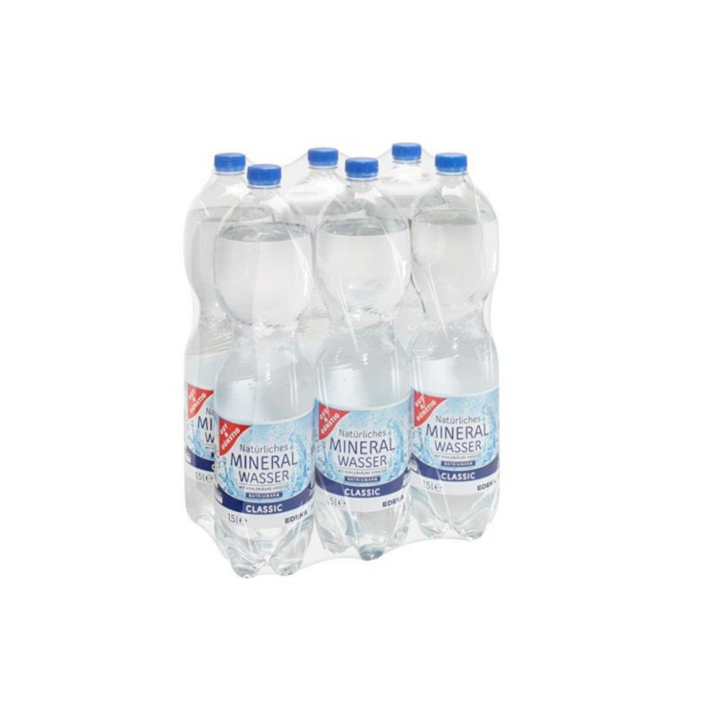 Quellwasser Klassik 6x1,5L Pack - INKL. PFAND 1,50 €