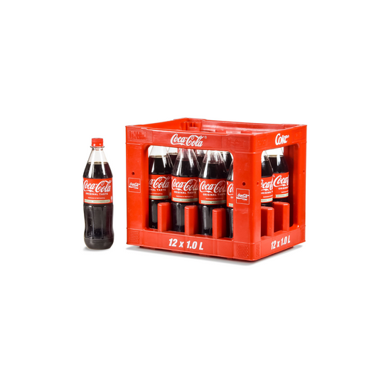 Coca-Cola 12x1L Kasten - INKL. PFAND 3,30 €