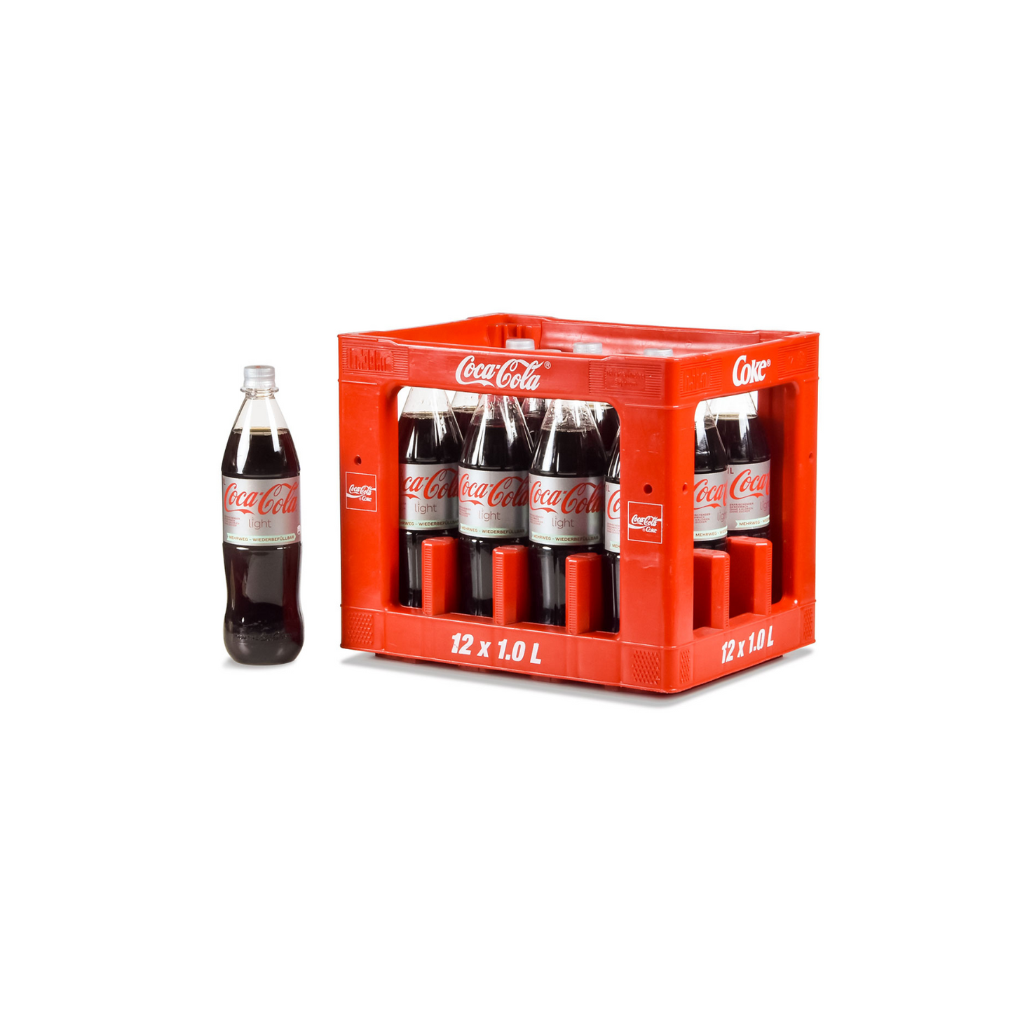 Coca-Cola Light 12x1L Kasten - INKL. PFAND 3,30 €