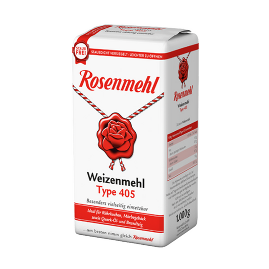 Rosenmehl Weizenmehl Typ 405 1kg