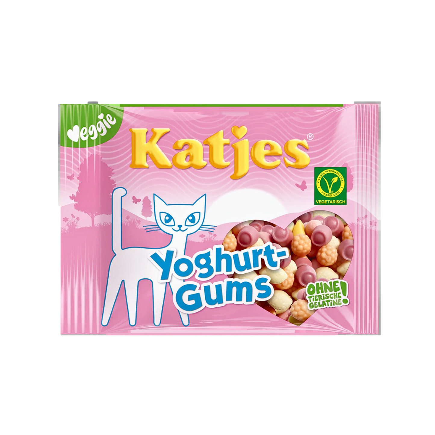 Katjes Yoghurt-Gums Fruchtgummi Vegetarisch 175g