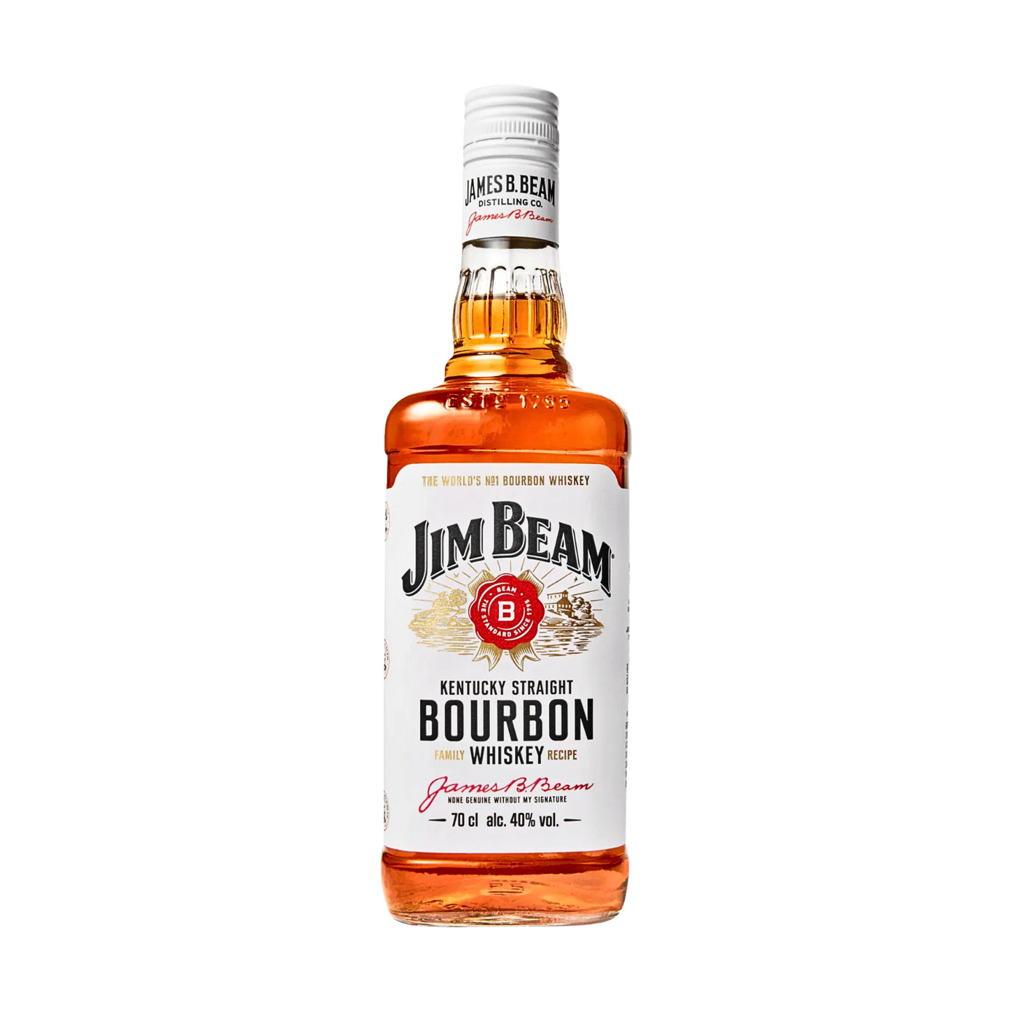 Jim Beam White Kentucky  0,7 l - 40% alc.